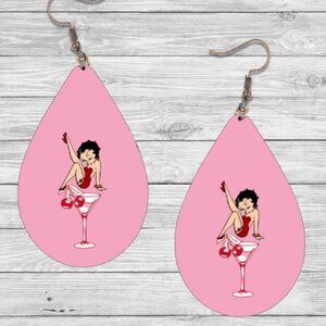 Betty Boop Earrings: Hypoallergenic